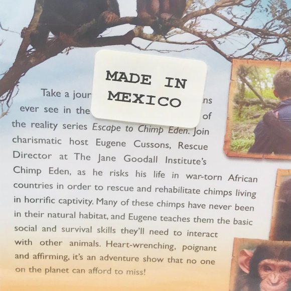 Escape To Chimp Eden Season 1 DVD 2009 New In Package - Picture 9 of 10